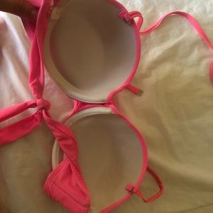 Sz Large Hot Pink Bathing suit